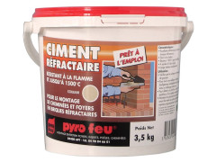 SEAU CIMENT REFRACTAIRE 3,5KG