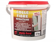 COLLE FIBRE REFRACTAIRE 5KG