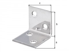EQUERRE LARGE INOX 30X30X30MM
