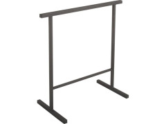 TRETEAU EN H EN ACIER H.75 CM X L.71 CM ANTHRACITE RODET