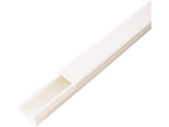 MOULURE 20X25 PVC 2M BLANC 1PX