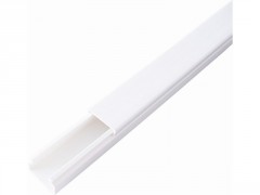 MOULURE 25X40 PVC 2M BLC