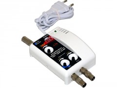 AMPLIFICATEUR INTERIEUR TERRESTRE FICHE FEMELLE 29DB 2 SORTIES