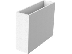 POT MURET LOFT GRAPHIT 99,5X29,5X78,5 63L BLANC CERUSE
