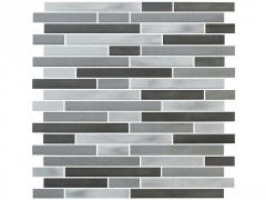 MOSAIQUE MUR URBAN BARETTE LIFE GRIS 30X30CM