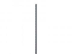 POTEAU ENCOCHE GRIS 2.4M