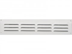 GRILLE AERATION VISSER  50X240 ALU + MOUSTIQUAIRE