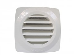 GRILLE AERATION CLIPSER 110MM ABS BLANC