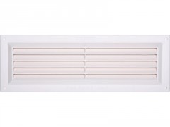 GRILLE AERATION VISSER  90X260 ABS + MOUSTIQUAIRE