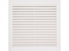 GRILLE AERATION CLIPSER  230X230 ABS + MOUSTIQUAIRE