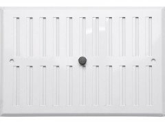 GRILLE AERATION VISSER  REGLABLE  170X250 ALU
