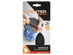 ABRASIF PATIN TRIANGLE 98X140MM 6 TROUS DEXTER PRO