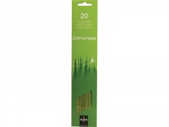BATONNET ANTI MOUSTIQUE CITRONNELLE BLISTER 20