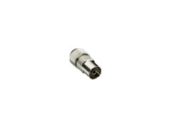 FICHE COAXIAL TV FEMELLE 9,52MM