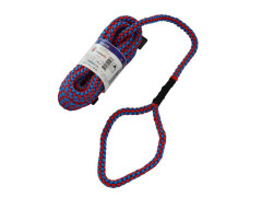 CORDE D AMARRAGE PP TRESSEE.VERT BLANC 12MM 8M