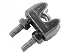 SERRE-CABLE ÉTRIER 8MM INOX A4 / AISI 316