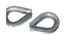 COSSE POUR CABLE D ACIER 10MM INOX A4 / AISI 316