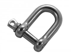 MANILLE DROITE À VIS 10MM INOX A4 / AISI 316