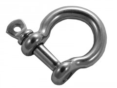 MANILLE LYRE À VIS 8MM INOX A4 / AISI 316