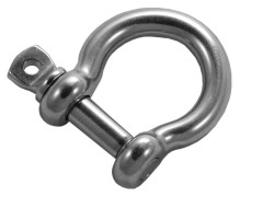 MANILLE LYRE À VIS 12MM INOX A4 / AISI 316