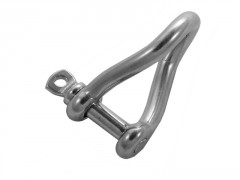 MANILLE TORSE 5MM INOX A4 / AISI 316