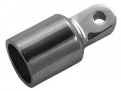 CAPUCHON TERMINALE OEIL 22MM INOX A4 / AISI 316