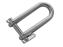 MANILLE RAPIDE À CLÉ 6MM INOX A4 / AISI 316