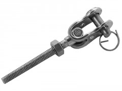 CHAPE FILETAGE À DROITE M6 INOX A4 / AISI 316