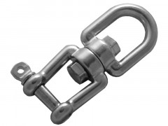 EMERILLON OEIL/MANILLE 8MM INOX A4 / AISI 316
