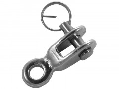 ARTICULATION DE CHAPE 1/4" / 6MM INOX A4 / AISI 316