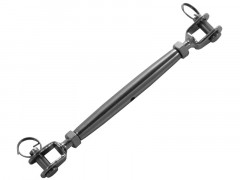 RIDOIR À DEUX CHAPPES M8 INOX A4 / AISI 316