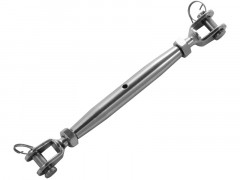 RIDOIR À DEUX CHAPPES M10 INOX A4 / AISI 316