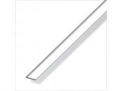 PLAT 15 MM ALUMINIUM BRILLANT 1M