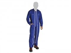 COMBINAISON BLEU DOUBLE ZIP CATERPILLAR TAILLE XL