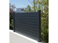 LAME ALU KLOSUP 145X9 PLEINE GRIS