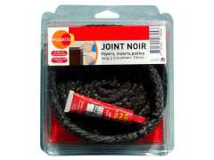JOINT FIBRE DE VERRE ROND DIAMETRE 12MM 2.5M +COLLE