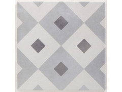 CARRELAGE SOL ET MUR NEO GATSBY MIX 20X20 GRIS BLANC