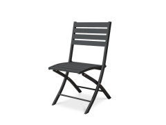 CHAISE PLIANTE MARIUS ALU GRIS ANTHRACITE
