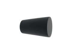 EMBOUTS METAL D20 DESIGN POMMEAU NOIR MAT INSPIRE X2