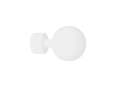 EMBOUTS METAL D20 DESIGN BOULE BLANC MAT INSPIRE X2