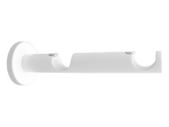 SUPPORTS METAL D20 DESIGN TIGE DOUBLE 54/134  BLANC MAT INSPIRE X2