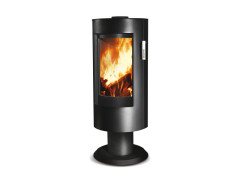 POELE BOIS CHLOE PIED 6KW NR