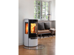 POELE A BOIS ADURO17 LUX 6,5KW BLANC