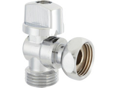 ROBINET D ARRET EQUERRE MALE 15X21 FEMELLE 15X21