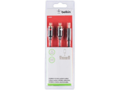 CABLE AUDIO 3,5MM 2XRCA GOLD 2M