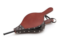 SOUFFLET METEOR BOIS ET SIMILI CUIR
