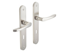 POIGNEE DE PORTE LOUISE 195 ALU SAT CLE