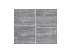CARRELAGE SOL ET MUR EXTERIEUR APERO 20X60,4 CM GRIS 1,24M2