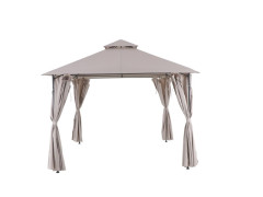 TONNELLE OXIS ACIER 8,88M2 GRIS FONCE