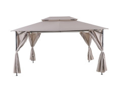 TONNELLE OXIS ACIER 12,17M2 GRIS FONCE